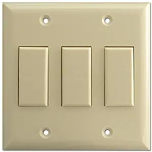 TOUCH-PLATE GENS2-0300A-IVR Genesis Series LOW VOLTAGE Wall Switch - IVORY