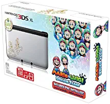 Nintendo 3DS XL, Silver - Mario & Luigi Dream team Limited Edition