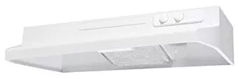 Air King DS1303 Designer Series 30-Inch Under Cabinet Range Hood, White