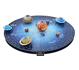 3D Puzzle Solar System Planets Outer Space Educational Toy