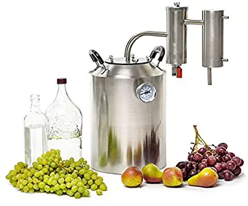 SPEAKEASY 5 Gallon Moonshine Still for Whiskey Bourbon Vodka Brandy Alcohol | Home Brewing DIY Kit Distiller