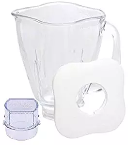 Oster 4918 5-Cup Glass Jar with Lid and Filler Cap Blender Accessory