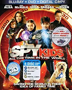 Spy Kids 4 (3D Blu-ray + Blu-ray + DVD + Digital Copy)