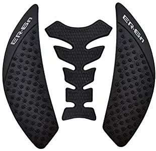 For Kawasaki ER6N Ninja 650R 2006-2019 Motorcycle Tank Pad Gas Anti slip Stickers Traction Fuel Grip Decal Protector (A)