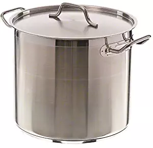 Update International (SPS-20) 20 Qt Stainless Steel Stock Pot w/Cover
