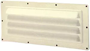 Ventline V2018-02 1-3/4" Colonial White Horizontal Hood Vent