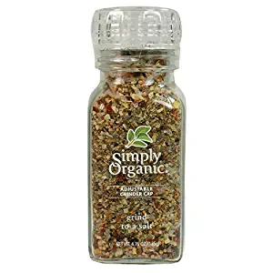 Simply Organic Grind to a Salt, Certified Organic | 4.76 oz | Pack of 3