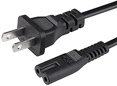 Omnihil AC Power Cord Compatible with HP Photosmart 1115, 1218, 5510, 5520, 6510, 6520, B211 Printers