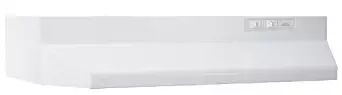 Broan 403601 ADA Capable Under-Cabinet Range Hood, 160 CFM 36-Inch, White