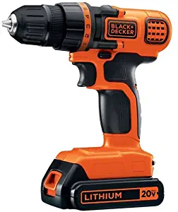 BLACK+DECKER LDX120C 20V MAX Lithium Ion Drill / Driver (Renewed)