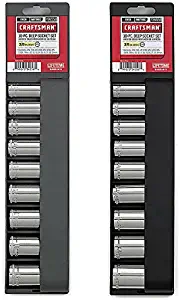 Craftsman 18 pc. 12 pt. Deep, 3/8 in. Socket Accessory Set - Metric & Standard