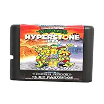 ROMGame Sega Md Game Card - Teenage Mutant Ninja Turtles Hyper Stone Heist For 16 Bit Sega Md Game Cartridge Megadrive Genesis System