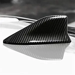 HOTRIMWORLD Carbon Fiber Auto Roof Shark Fin Antenna Cover Trim for Toyota 86 Scion FR-S GT86 2012-2019
