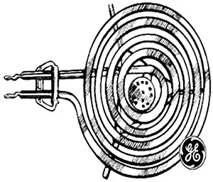 GE WB30M1 Stove Burner Surface Element, 6 Inch