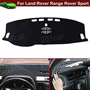 1pcs Black Premium Dashboard Mat Dashboard Cover DashMat Dash Carpet Original Dash Covers Dashboard Cover Custom Fit For Land Rover Range Rover Sport 2006 2007 2008 2009 2010 2011 2012 2013