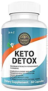 Keto Detox Supplement for Women and Men- Natural Ketosis - Advanced Weight Loss Supplements- Cleanse Detox -Energy Booster