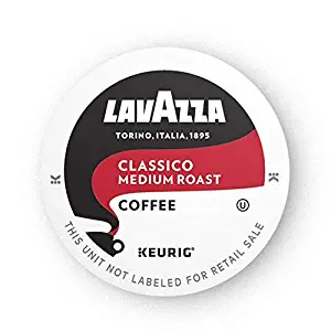 Lavazza Classico Single-Serve Coffee K-Cups for Keurig Brewer, Medium Roast, 16-Count Box