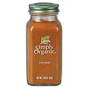 Simply Organic Cayenne Pepper, Certified Organic | 2.89 oz | Capsicum annuum L.