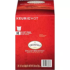 Twinings of London English Breakfast Tea K-Cups for Keurig, 24 Count