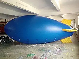 Air-Ads 6M 20ft Inflatable Advertising Blimps/Flying Giant Helium Airplane/Free Logo (PVC)