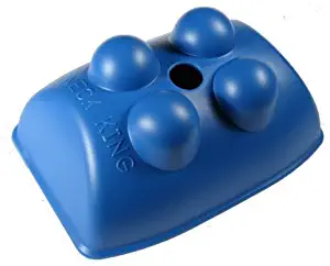 Neck King - Hands-free Self Massage Tool for the Neck and Back (Blue)