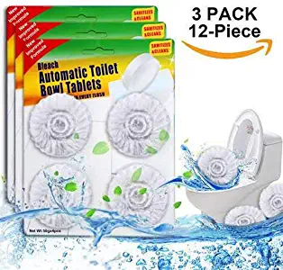 Premium Automatic clean Toilet Bowl Bathroom Cleaner Tablets 12 Count