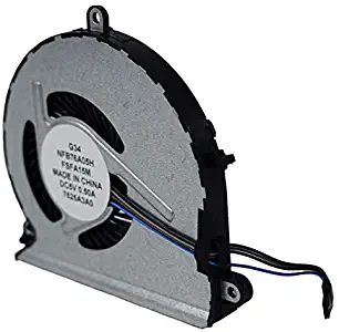 Replacement CPU Cooling Fan Cooler for HP Pavilion 15-AU 15-AU000 15-AU100 Series 4-Pin 4-Wire P/N:856359-001 859633-001