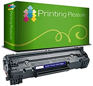 Printing Pleasure Compatible CF244A 44A Toner Cartridge for HP Laserjet Pro M15a M15w M16a M16w | MFP M28a M28w M29a M29w - Black, High Yield