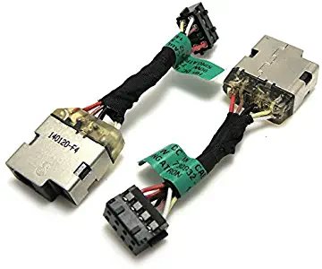 DC Jack Power with Cable Harness for HP Pavilion 15-N 15-P 15-K 15-F 10-E Series 730932-SD1 730932-FD1 730932-YD1 732067-001