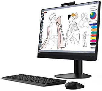 Lenovo AIO m920z Touch Desktop 500GB SSD (Intel Core i7-8700K CPU - 3.7GHz with Turbo 4.70GHz, 16 GB RAM, 500 GB SSD, 24" Touchscreen LED, Win 10 Pro) ThinkCentre All-in-One PC Computer