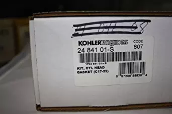 Kohler 24-841-01-S Lawn & Garden Equipment Engine Cylinder Head Gasket Kit Genuine Original Equipment Manufacturer (OEM) part for Kohler & Craftsman