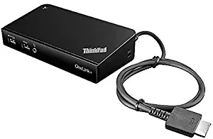 Lenovo ThinkPad OneLink Plus Dock - 40A40090US (Ultra HD Video, 4k Output, 90W AC)