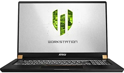 MSI WS75 9TJ-002 17.3" FHD Thin and Light Mobile Workstation Intel Core i7-9750H Quadro T2000 32GB 512G NVMe SSD Win10 Pro TPM2.0 TB3