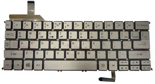 NK.I1013.00U New Acer Aspire S7 (S7-191) Silver Ultrabook Laptop Backlit Keyboard