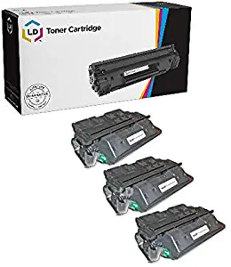 LD Remanufactured Toner Cartridge Replacement for HP 61X C8061X High Yield (Black, 3-Pack)