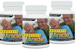 3 pack Prostate Miracle Advanced Formula