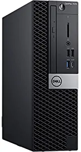 Dell OptiPlex 7070 Desktop Computer - Intel Core i5-9500 - 8GB RAM - 256GB SSD - Small Form Factor