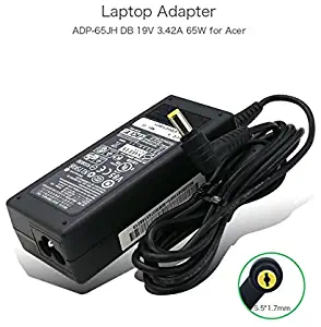 19V 3.42A 65W PA-1650-86 AC Adapter Charger for ACER Aspire 1400 1600 3000 3500 / TravelMate 200 500 Series Laptop Power Supply