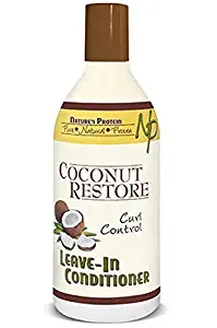 Nature's Protein Coconut Restore Leave In Conditioner, 13 Ounce