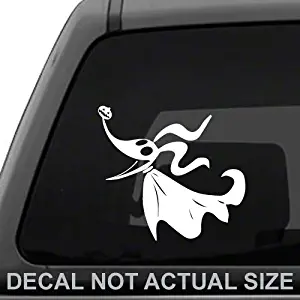 Zero From Nightmare Before Christmas Disney Nightmare Before xmas Jack Skellington And Family Vinyl For Laptops And Windows Halloween Decal Sticker White Car Laptop Decal Sticker Boat