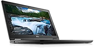 Dell 4G86P Latitude 5580 Laptop, 15.6" FHD, Intel Core i7-7820HQ, 8GB DDR4, 256GB Solid State Drive, Windows 10 Pro