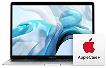 New Apple MacBook Air (13-inch, 8GB RAM, 256GB SSD Storage) - Silver with AppleCare+ Bundle