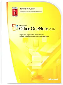Microsoft Office OneNote 2007 French