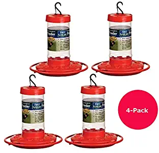 4-Pack 16 oz. First Nature Hummingbird Feeder 3051