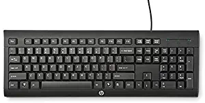 HP Wired USB Keyboard K1500 (Black) (H3C52AA#ABA)