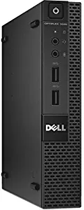 Dell OptiPlex 3020 Micro Desktop, Intel Core i5-4570S, 8GB RAM, 256GB SSD - 80101289214 (Renewed)