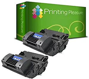 Printing Pleasure 2 Compatible CC364X 64X Toner Cartridges for HP Laserjet P4015 P4015N P4015DN P4015TN P4015X P4515 P4515N P4515TN P4515X P4515XM - Black, High Yield