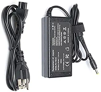 Tinkon 19V 65W AC Laptop Power Cord for Acer LCD Monitor G226HQL G246HL G276HL G257HU S200HL H236HL H276HL S231HL S232HL S241HL Charger Supply