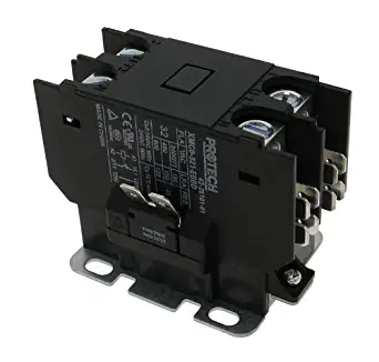 OEM Replacement for Rheem Single Pole / 1 Pole 30 Amp 24V Coil Condenser Contactor 42-42478-04