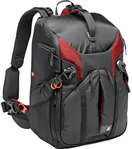 Manfrotto Pro Light 3N1-36 Photography Backpack for Cameras, Reflex, Drones, Holds up to 3 Cameras and 5 Lenses, with Pocket for Tablet and 15